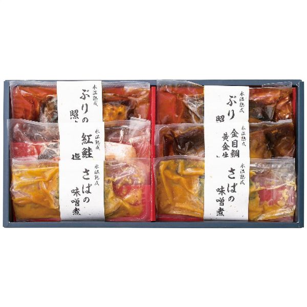 氷温熟成 煮魚・焼魚ギフトセット6切【Z】7698-030 