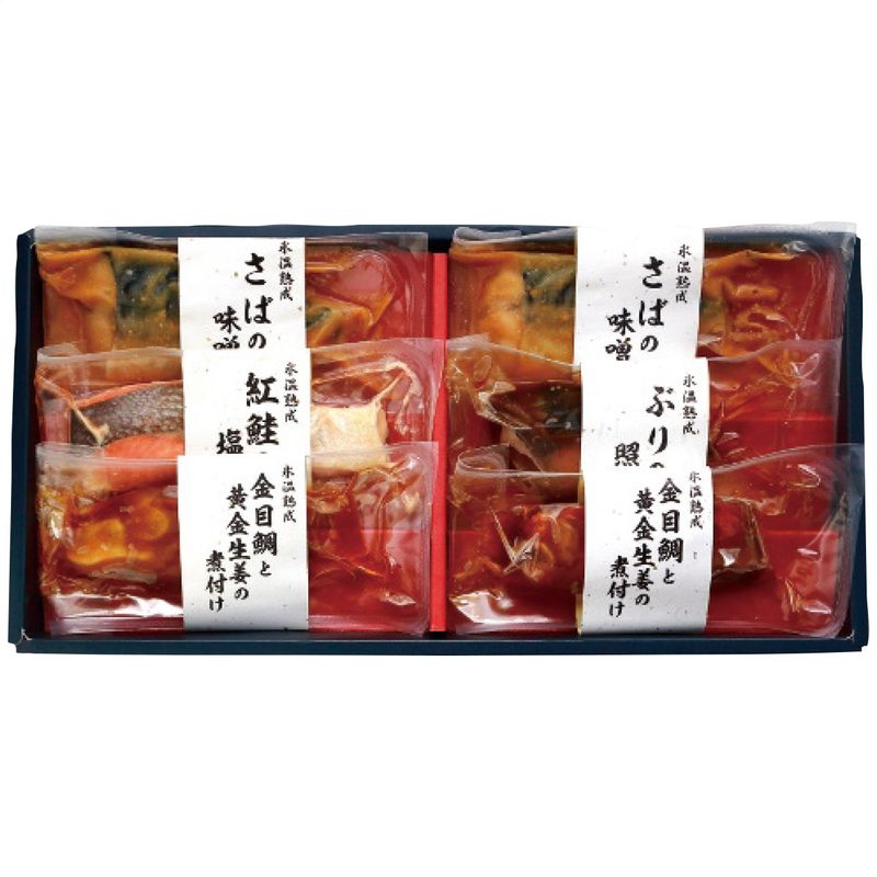 ダイマツ 氷温熟成 煮魚・焼魚ギフトセット6切 /6718-024 