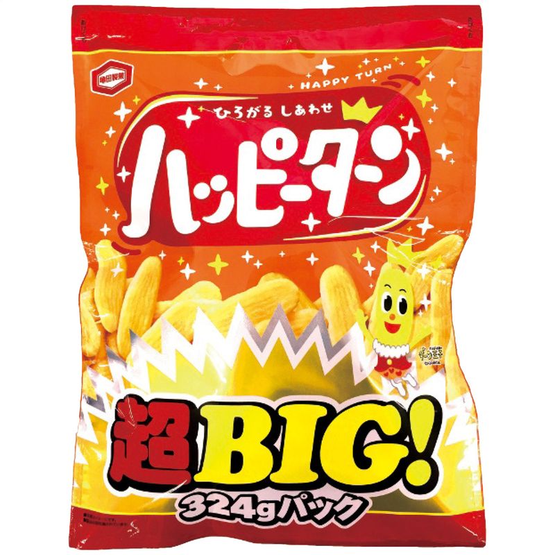 亀田製菓 ハッピーターン324g(超BIGパック)【S】1384-011 